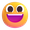 grinning face with big eyes